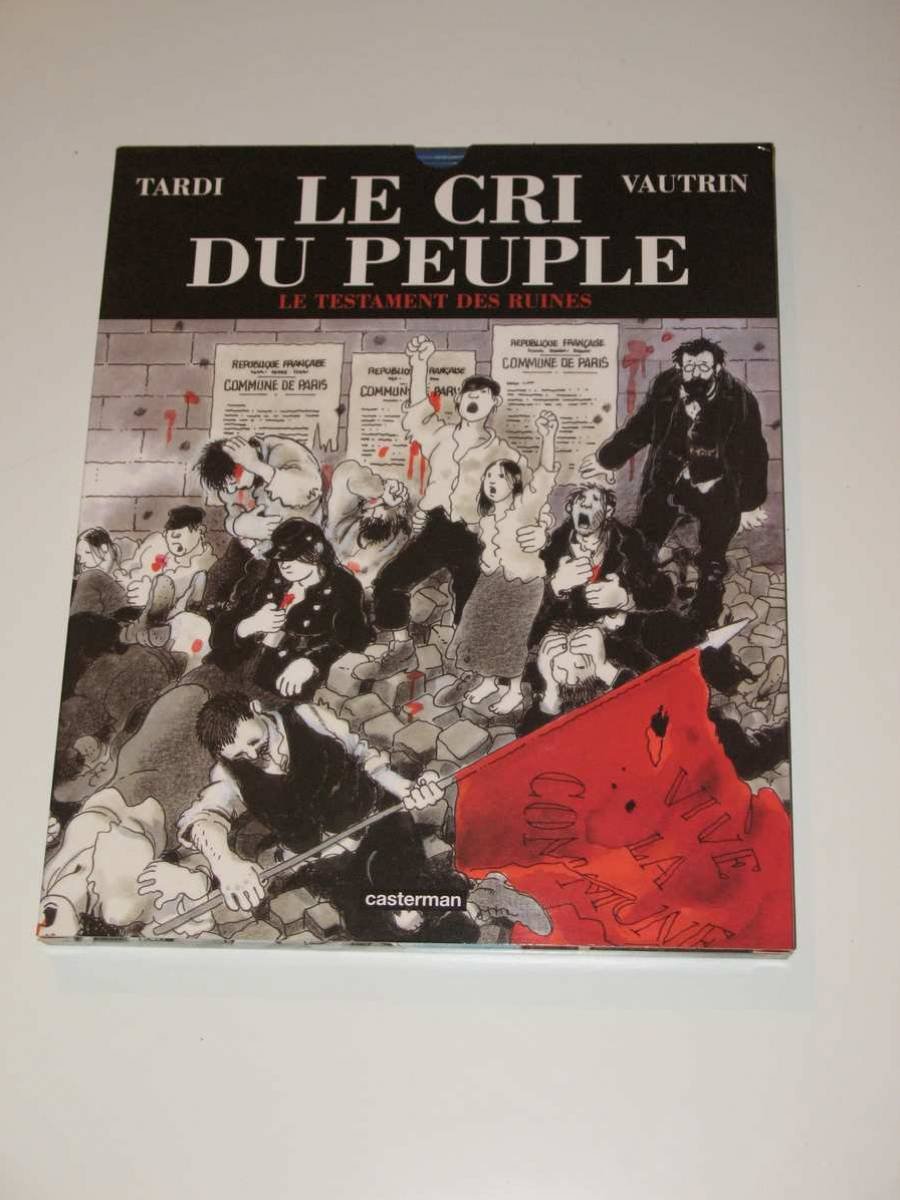jaquette livre Le Cri du peuple, tome 4 : Le Testament des ruines