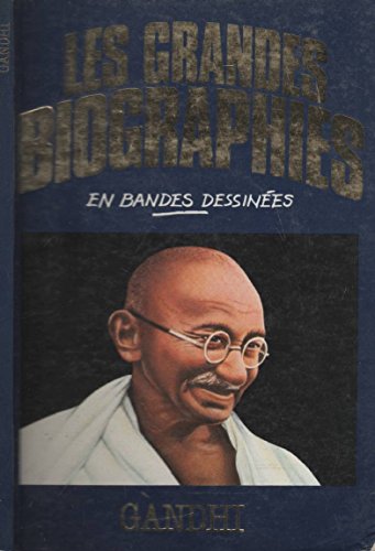 jaquette livre Gandhi, Biographie En Bd