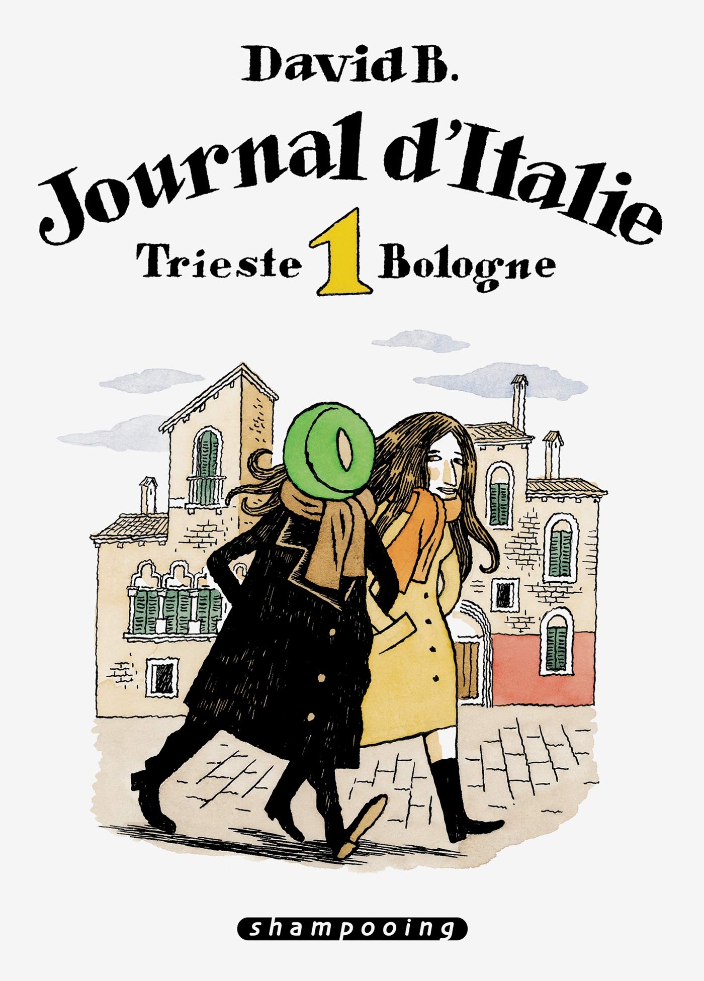 jaquette livre Journal d'Italie, Tome 1 : Trieste Bologne