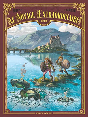 jaquette livre Le Voyage Extraordinaire Tome 9 - Cycle 3 - Vingt Mille Lieues Sous Les Glaces - 3/3