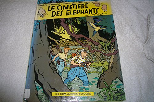 jaquette livre Le Cimetiere des Elephants - Yves Chaland