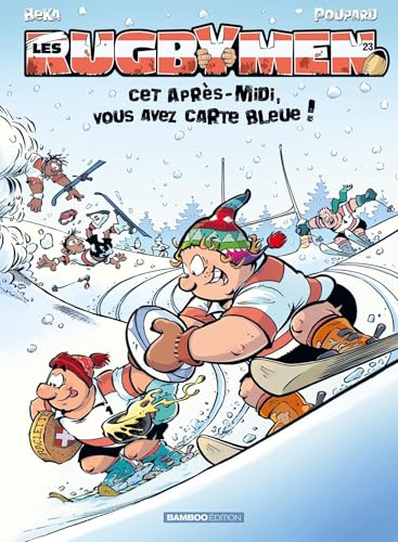 jaquette livre Les Rugbymen Tome 23 - Cet Après-Midi, Vous Avez Carte Bleue !