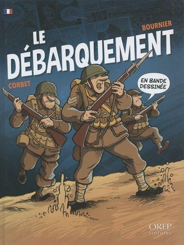 jaquette livre Le Débarquement En Bande Dessinée