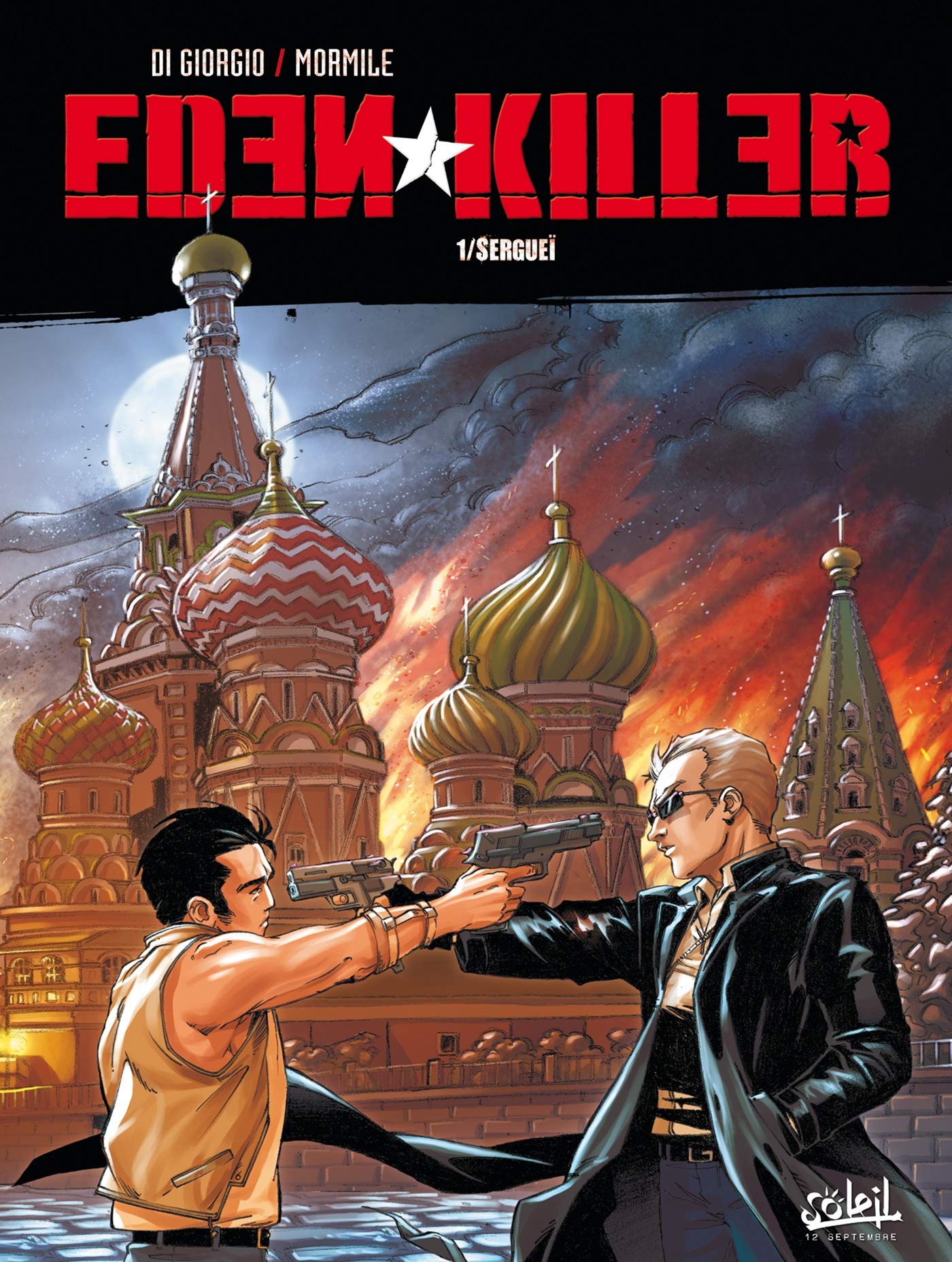 jaquette livre Eden Killer, Tome 1 : Sergueï