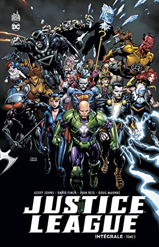 jaquette livre Dc Renaissance 3 - Justice League Intégrale Tome 3