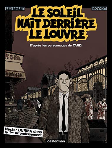 jaquette livre Nestor Burma - Le Soleil Naît Derrière Le Louvre