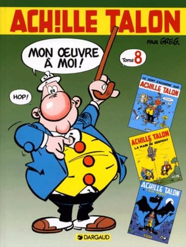 jaquette livre Achille Talon En Vacances