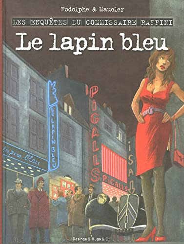 jaquette livre Les Enquêtes Du Commissaire Raffini - Le Lapin Bleu