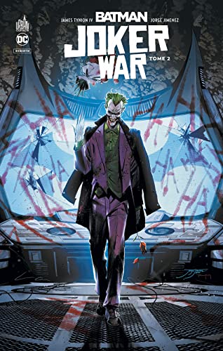 jaquette livre Batman Joker War Tome 2