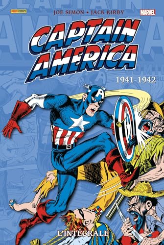jaquette livre Captain America L'intégrale - 1941-1942