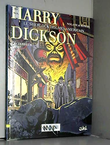 jaquette livre Harry Dickson Tome 6 - Terreur Jaune