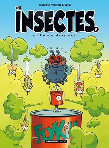 jaquette livre Les Insectes En Bande Dessinée Tome 7