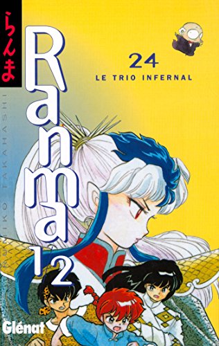 jaquette livre Ranma 1/2 - Tome 24 : Le Trio infernal