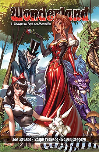 jaquette livre Wonderland Tome 4 - Voyages Au Pays Des Merveilles