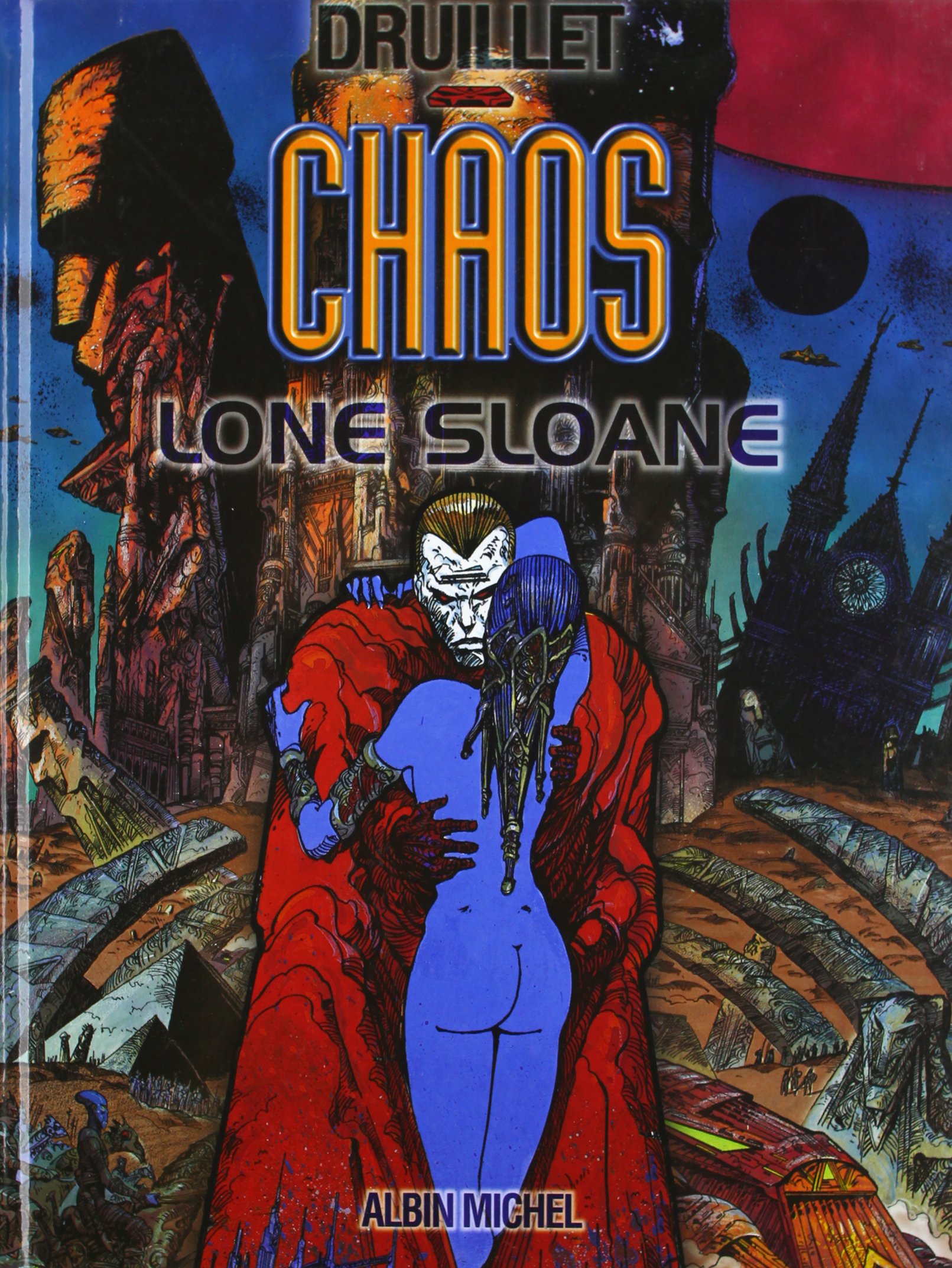 jaquette livre Lone Sloane, tome 4 : Chaos