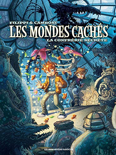 jaquette livre Les Mondes Cachés Tome 2 - La Confrérie Secrète