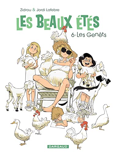 jaquette livre Les Beaux Étés Tome 6 - Les Genêts