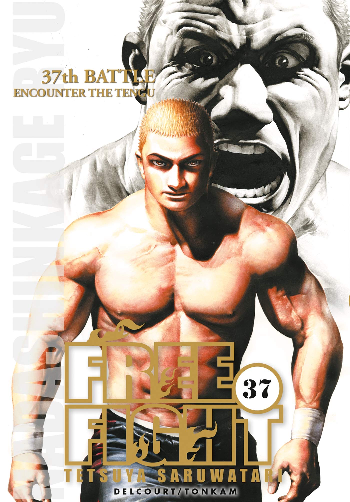 jaquette livre Free fight - New Tough Vol.37