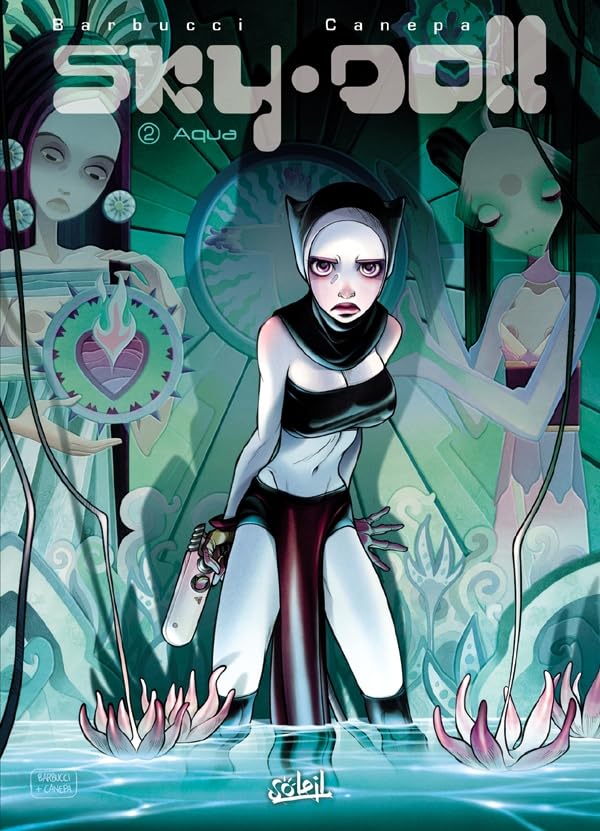 jaquette livre Sky Doll - Tome 2 : Aqua