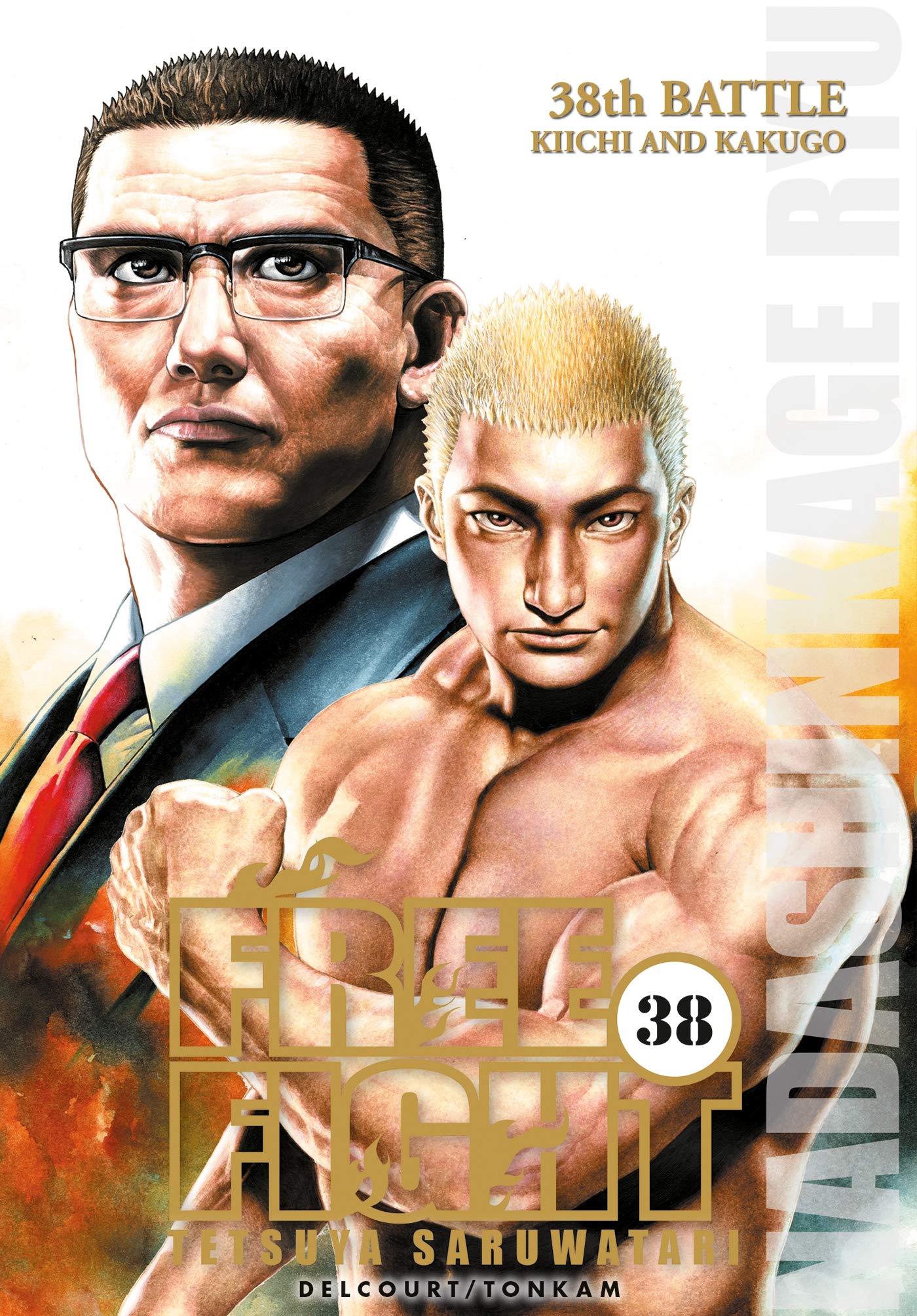 jaquette livre Free fight - New Tough Vol.38