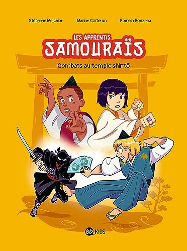 jaquette livre Les Apprentis Samouraïs Tome 2 - Combats Au Temple Shinto