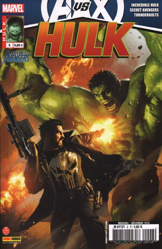 jaquette livre Hulk 2012 006 Avengers Vs X-Men