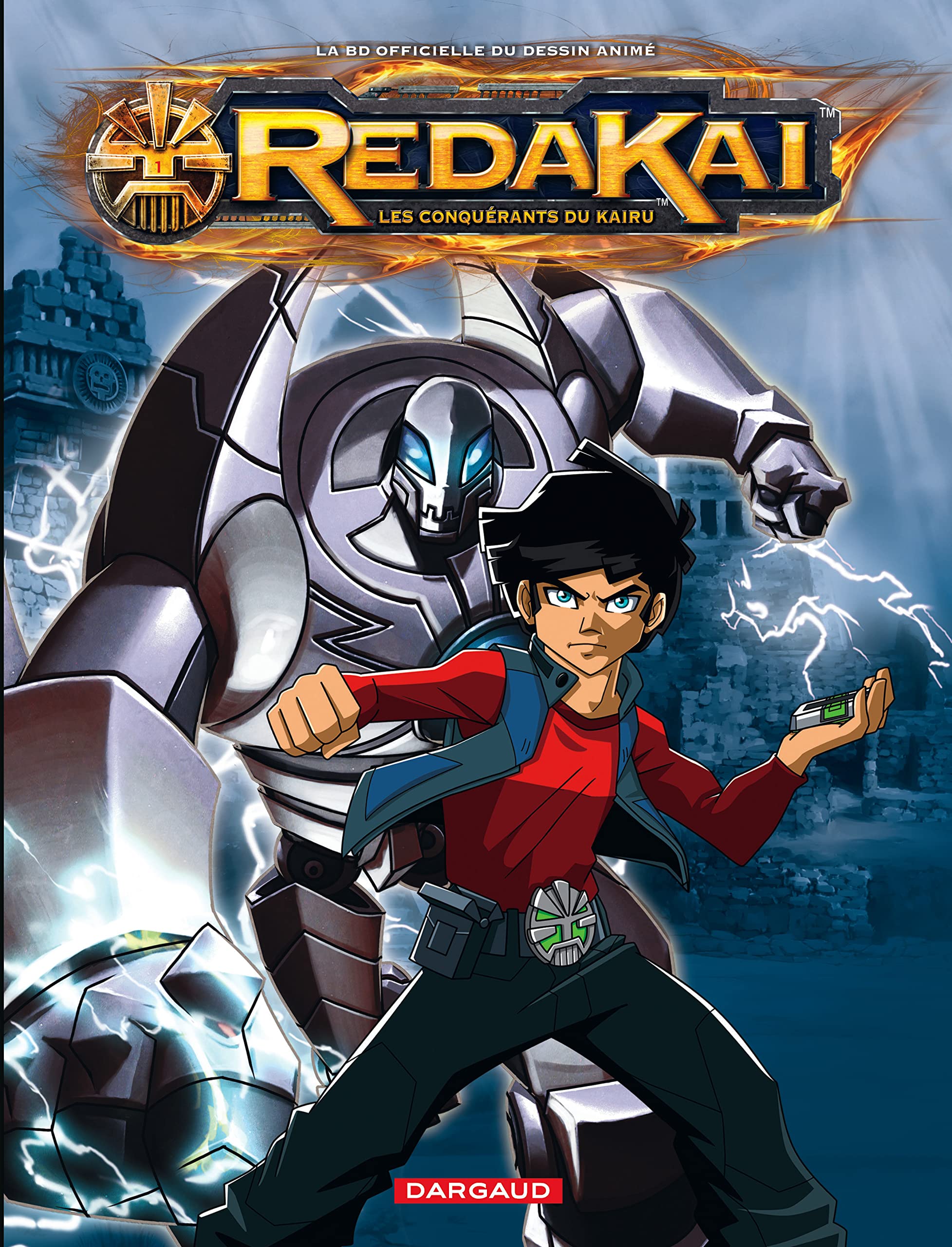 jaquette livre Redakai les conquérants du kairu, Tome 1 : Les frères ennemis