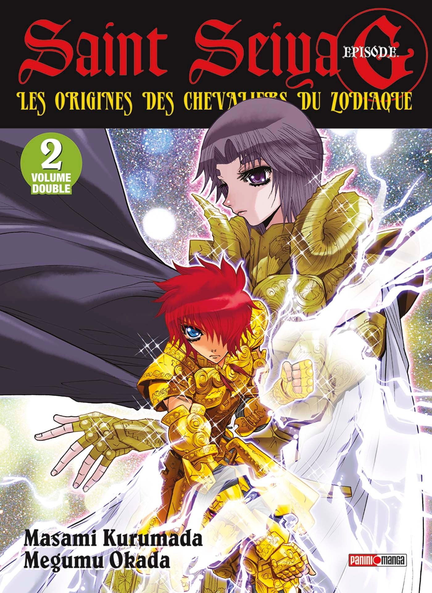 jaquette livre SAINT SEIYA EPISODE G T02 ED DOUBLE