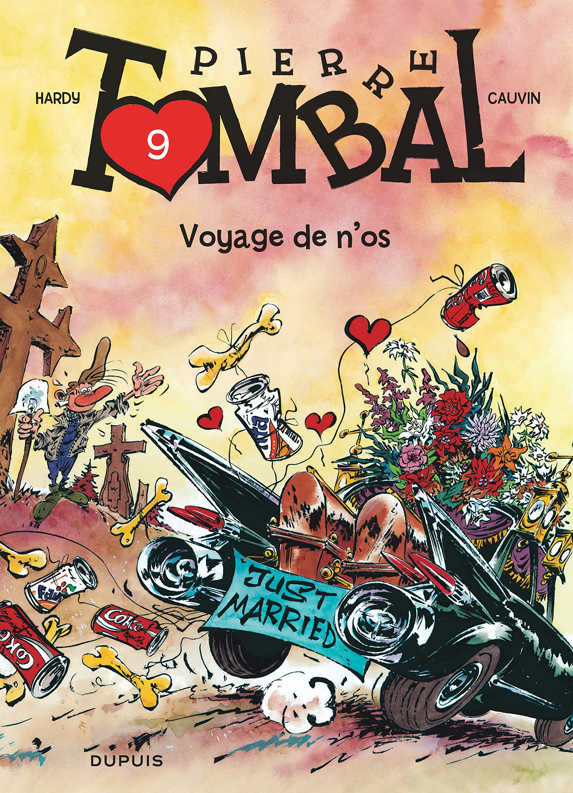 jaquette livre Pierre Tombal - tome 9 - VOYAGE DE N'OS