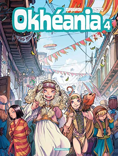 jaquette livre Okhéania Tome 4 - L'île