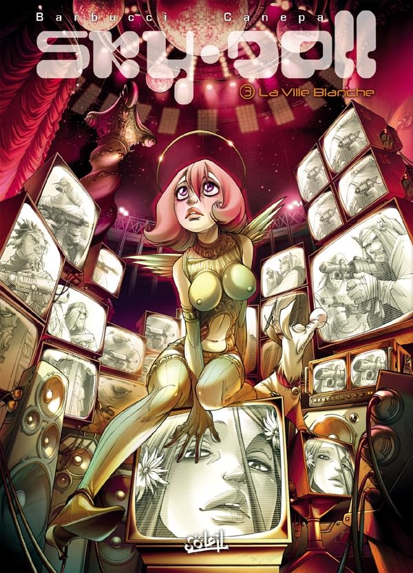 jaquette livre Sky Doll - Tome 3 : La Ville blanche