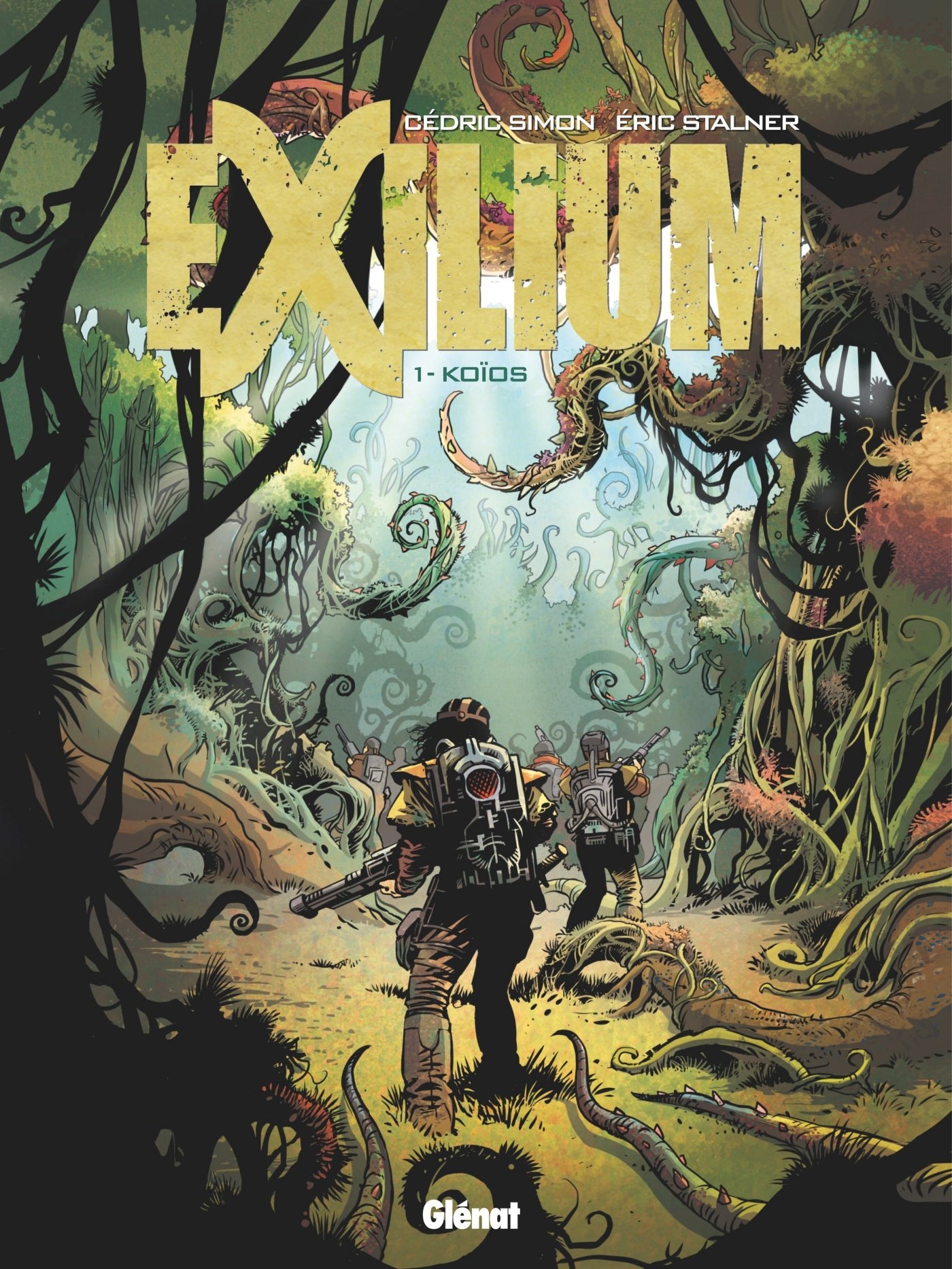 jaquette livre Exilium - Tome 01: Koïos
