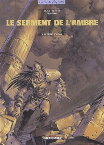 jaquette livre Le Serment De L'ambre Tome 4 - Le Désert D'akaba