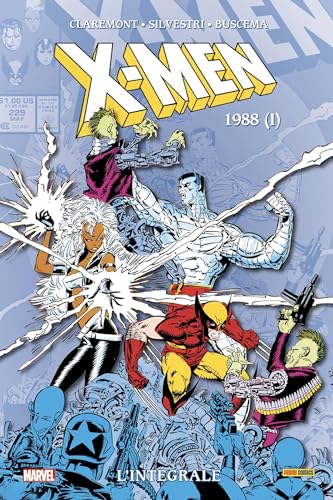 jaquette livre X-Men L'intégrale - 1988 - Tome 1