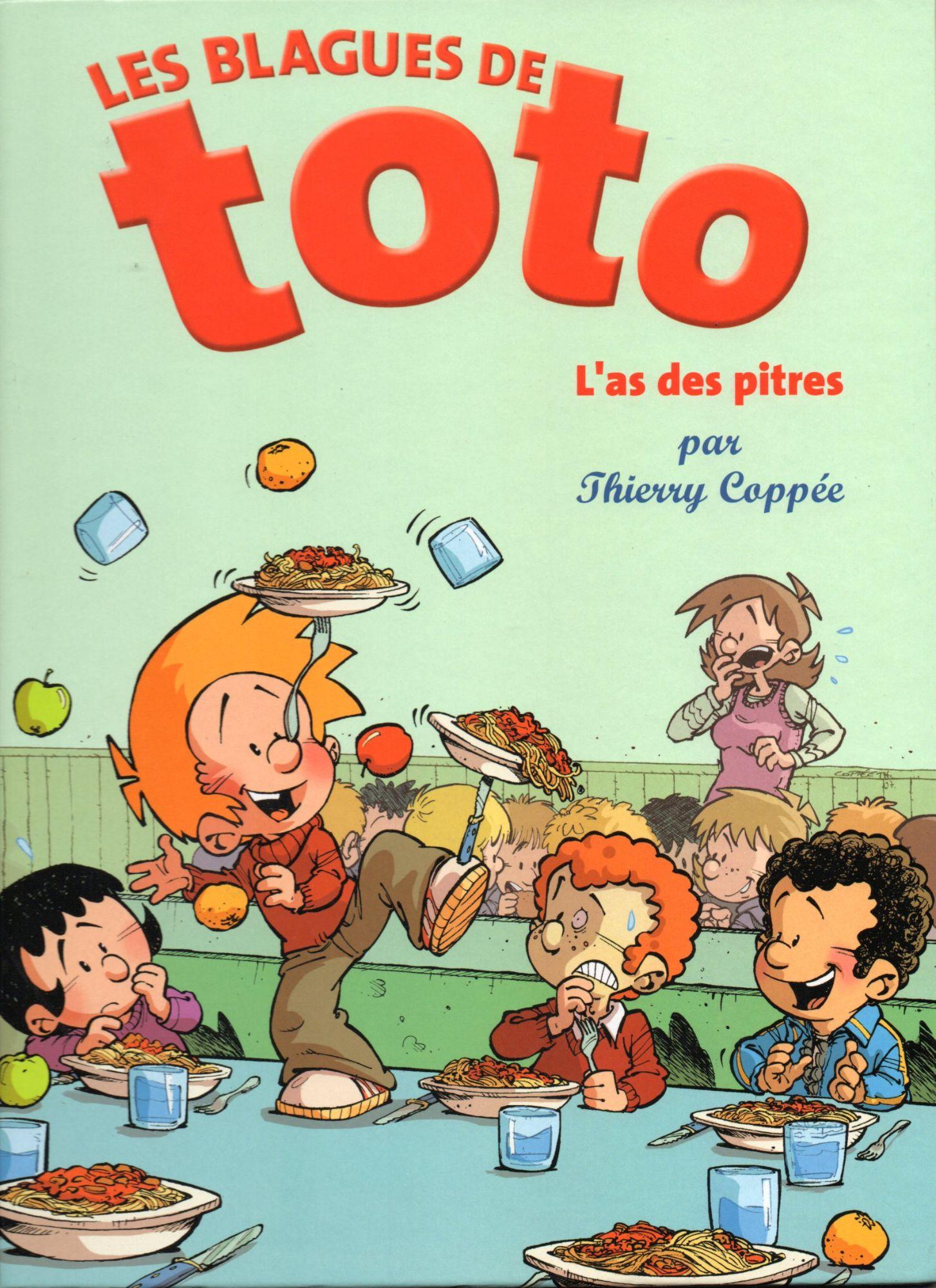 jaquette livre LES BLAGUES DE TOTO, L'as des pitres