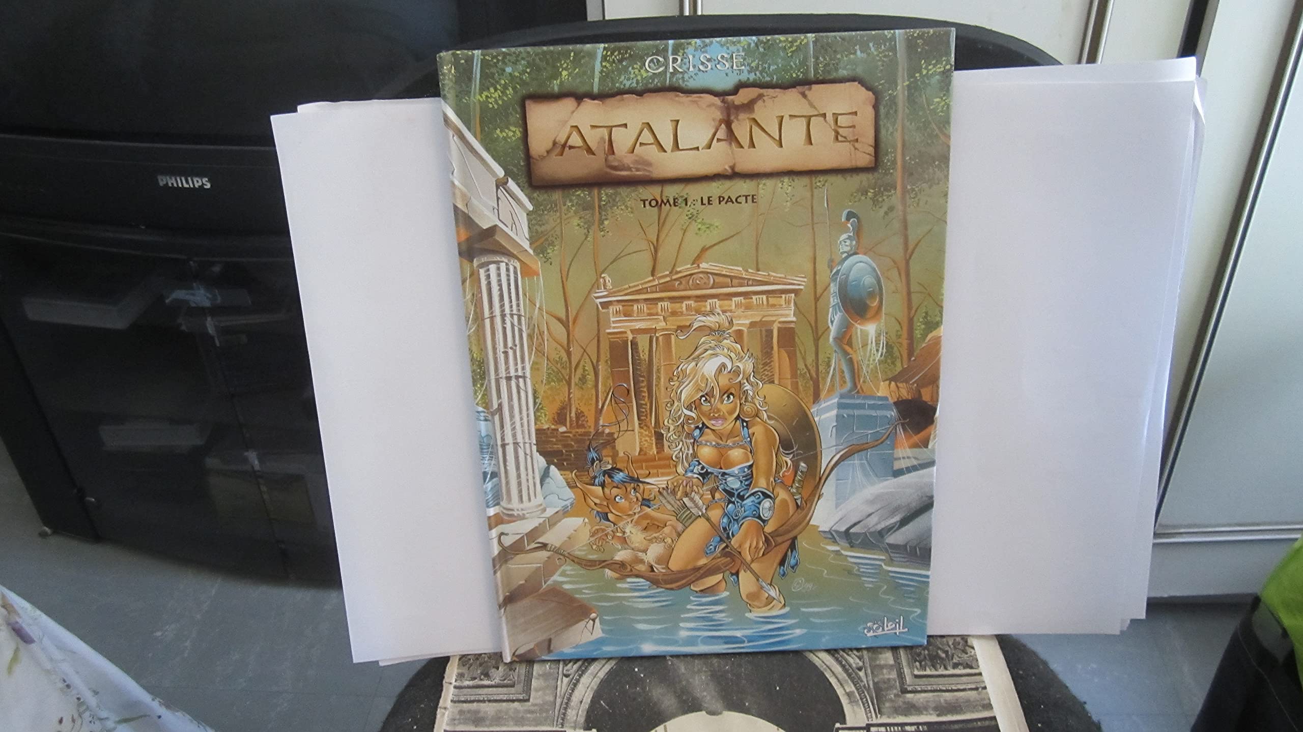 jaquette livre Atalante, tome 1 : Le Pacte