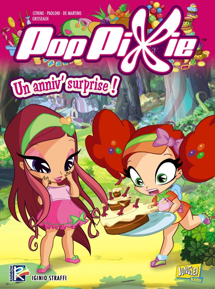jaquette livre Pop Pixie, Tome 2 : Un anniv' surprise !