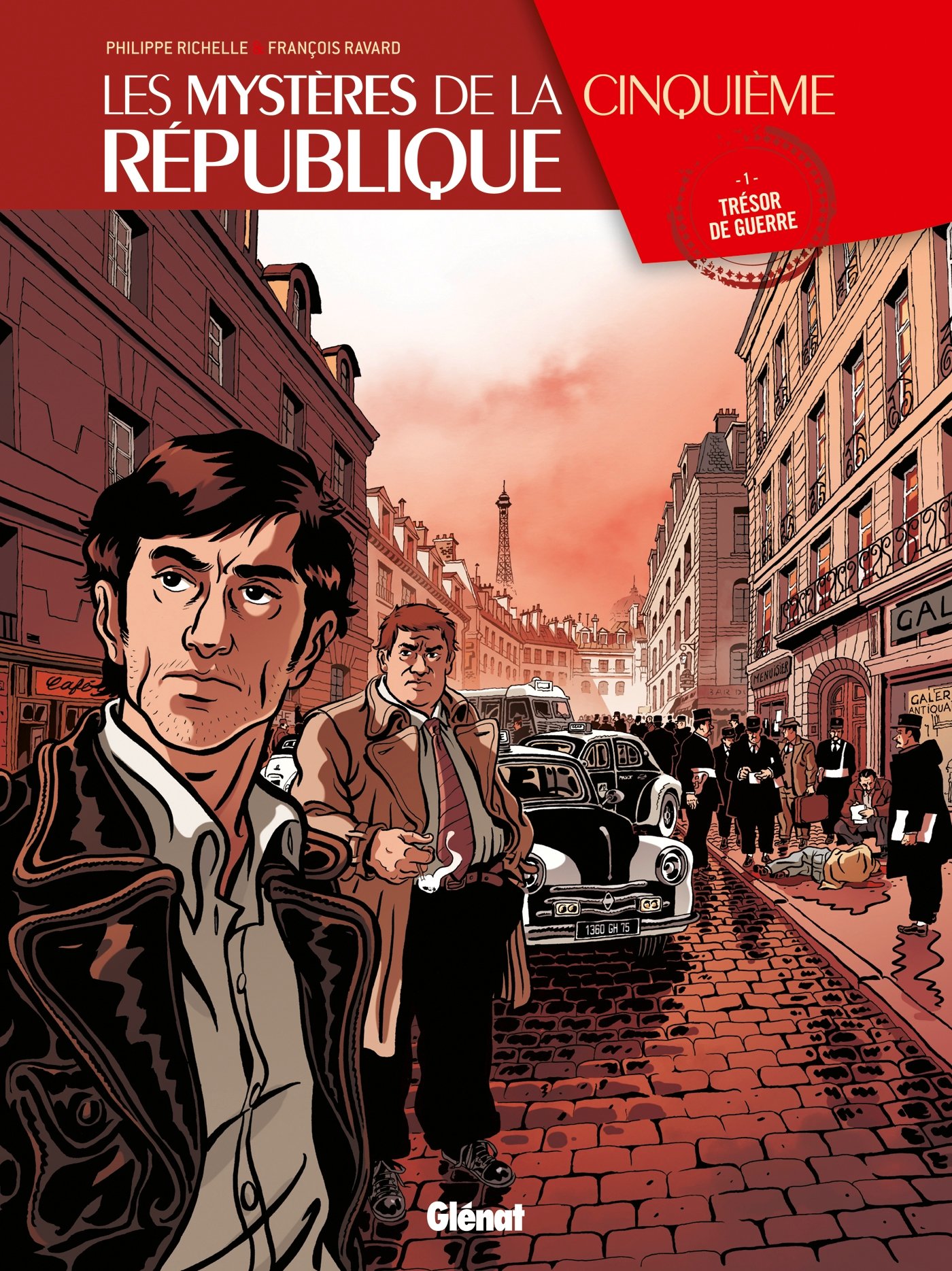 jaquette livre Les Mystères de la 5e République - Tome 01: Trésor de guerre