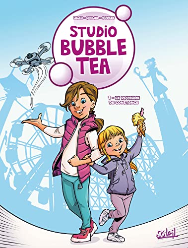 jaquette livre Studio Bubble Tea Tome 1 - Le Royaume De Constance - Avec 1 Planche De Stickers Offerte