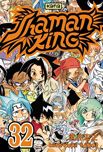 jaquette livre Shaman king - Tome 32