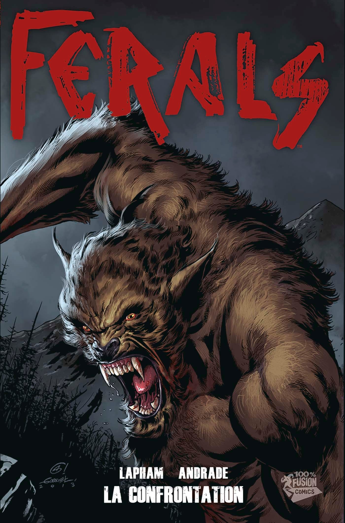 jaquette livre FERALS : INSTINCT ANIMAL T03