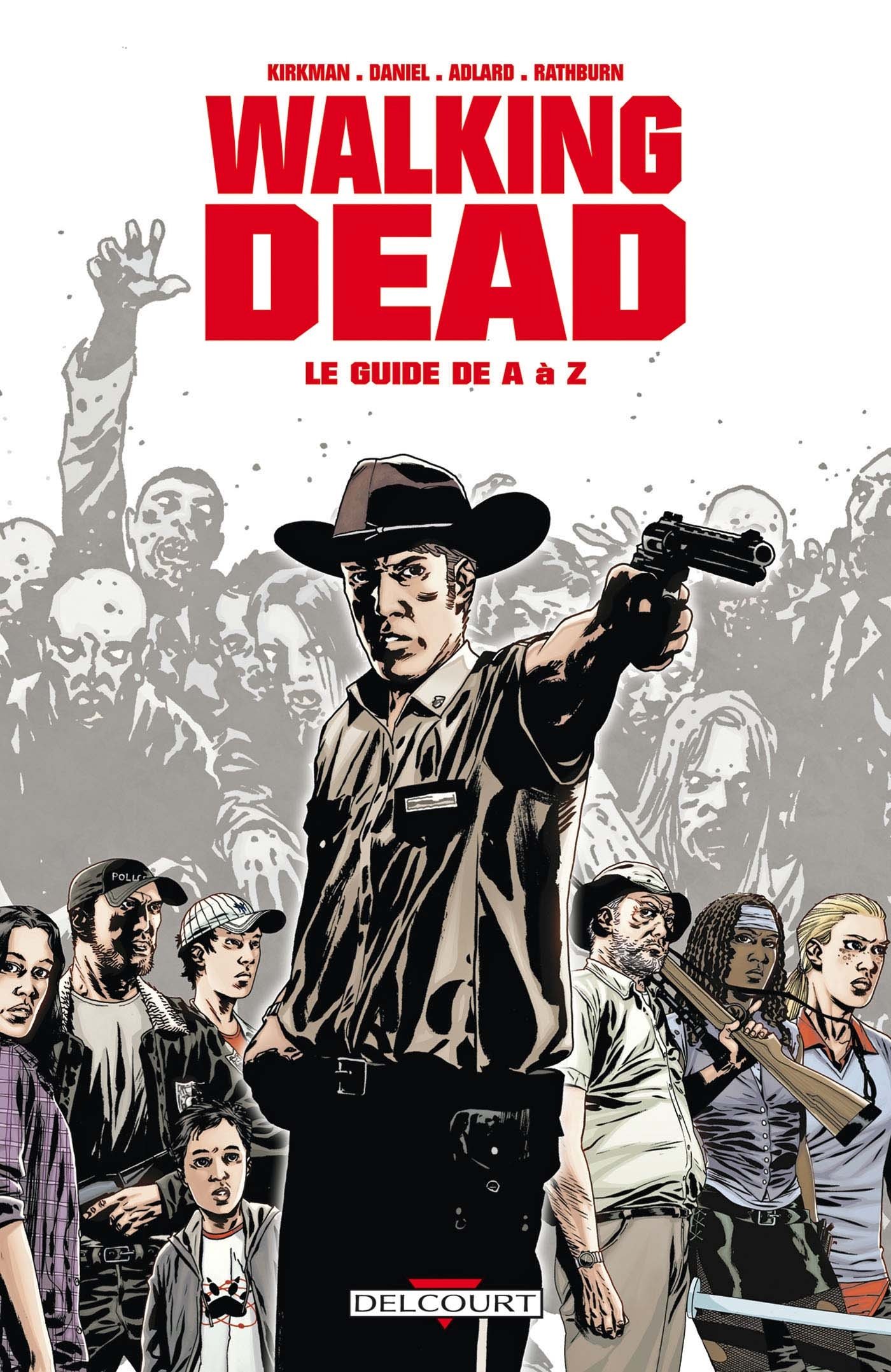 jaquette livre Walking dead Le guide de A à Z