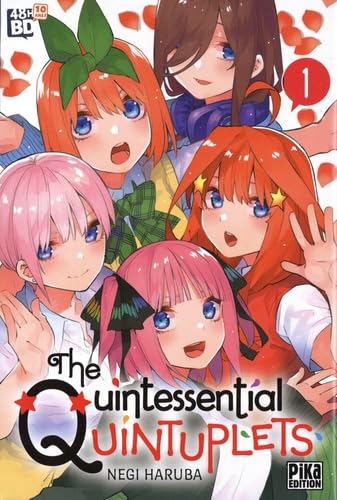 jaquette livre The Quintessential Quintuplets Tome 1 - 48h De La Bd 2022