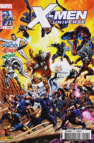 jaquette livre X-Men Tome 6 - Universe 2012