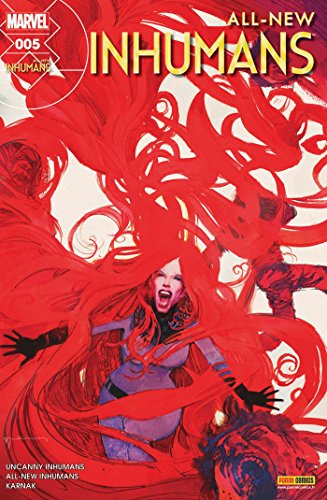 jaquette livre All-New Inhumans N° 5, Octobre 2016 - Uncanny Humans - All-New Inhumans - Karnak