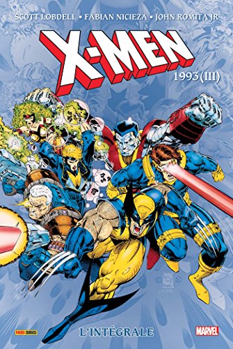 jaquette livre X-Men L'intégrale - 1993 - Tome 3