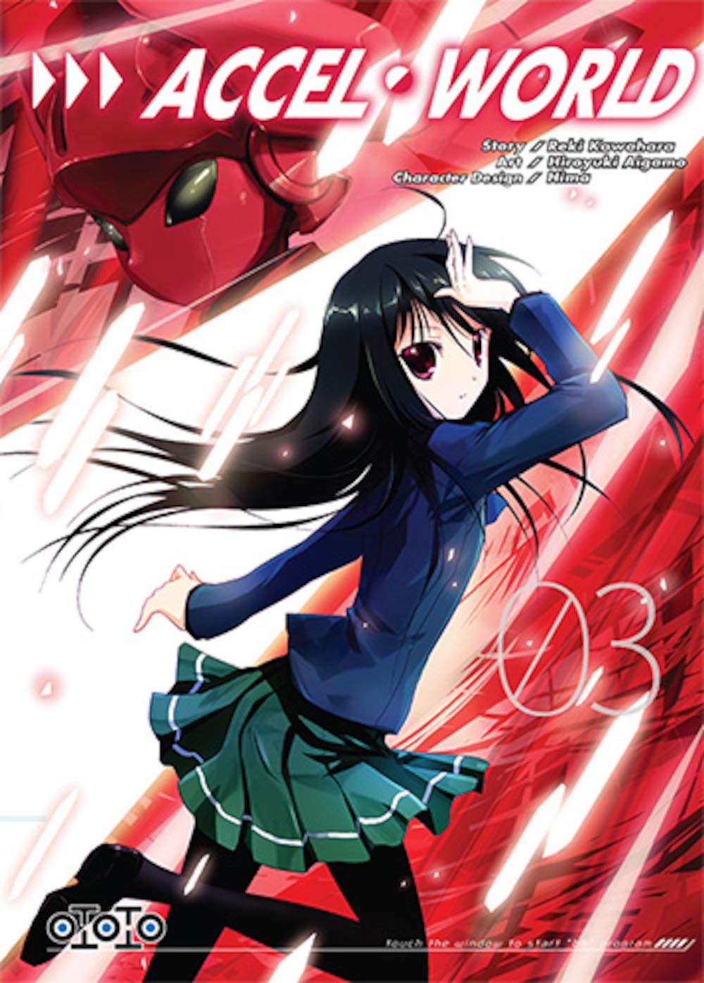jaquette livre Accel world Vol.3