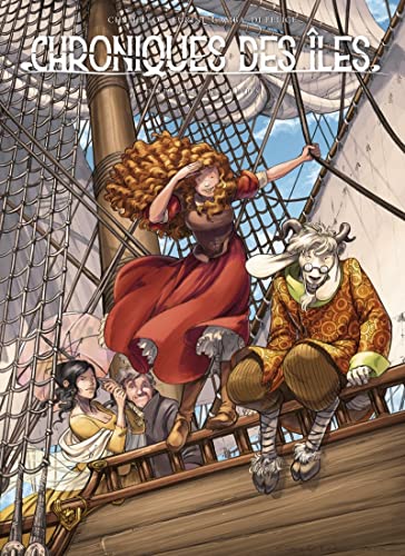 jaquette livre Chroniques Des Îles Tome 2 - Des Filles Et Des Chèvres
