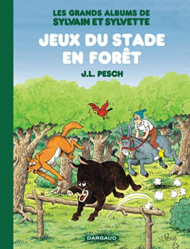 jaquette livre Les Grands Albums De Sylvain Et Sylvette Tome 2 - Jeux Du Stade En Forêt