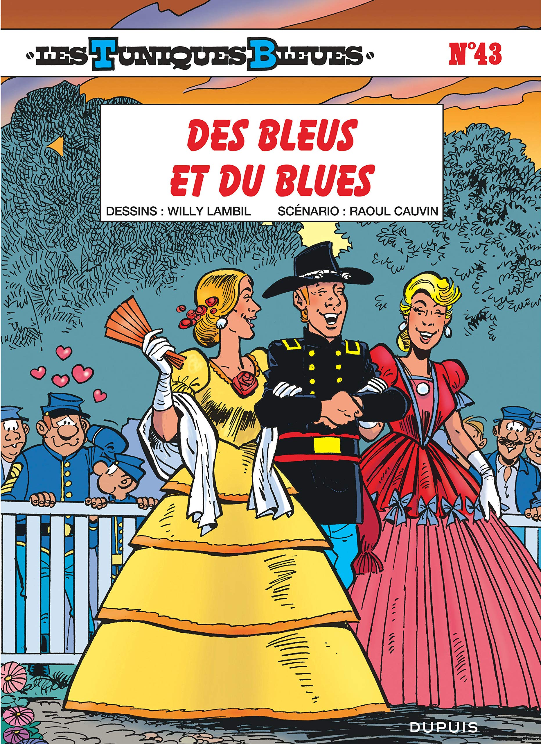 jaquette livre Les Tuniques bleues, tome 43 : Des bleus et du blues